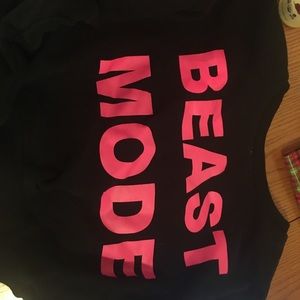 Beast Mode Crop Sweater